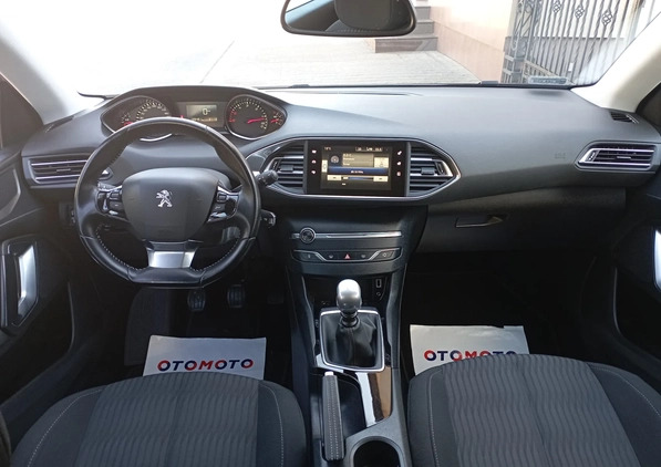 Peugeot 308 cena 37900 przebieg: 139000, rok produkcji 2016 z Skórcz małe 172